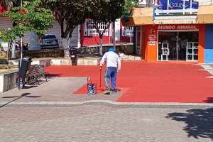 Prefeitura intensifica serviços de manutenção no centro de Palmeira | Assessoria